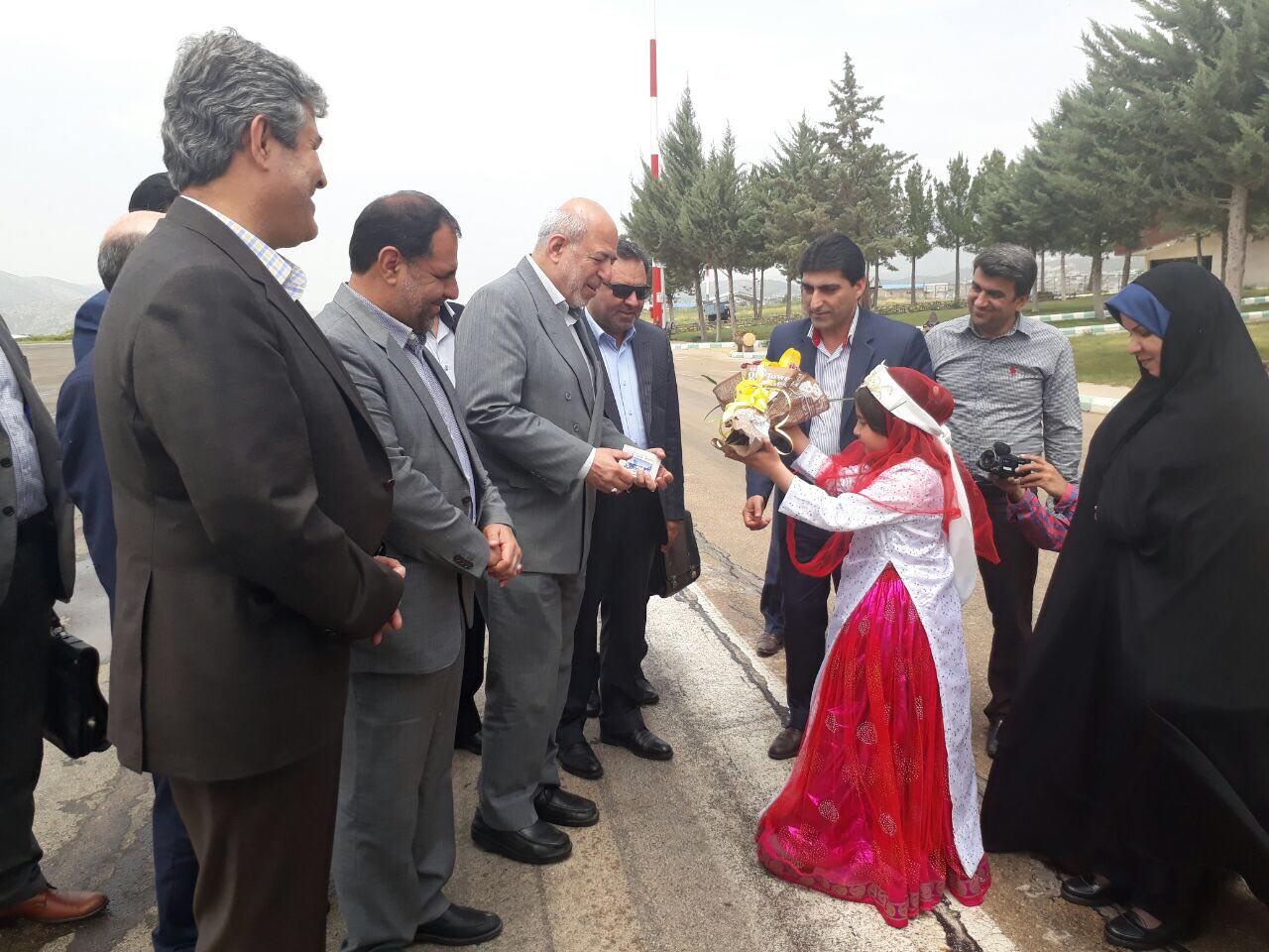 کلنگ‌زنی تصفیه‌خانه اضطراری آب شهر یاسوج با حضور وزیر نیرو + تصاویر