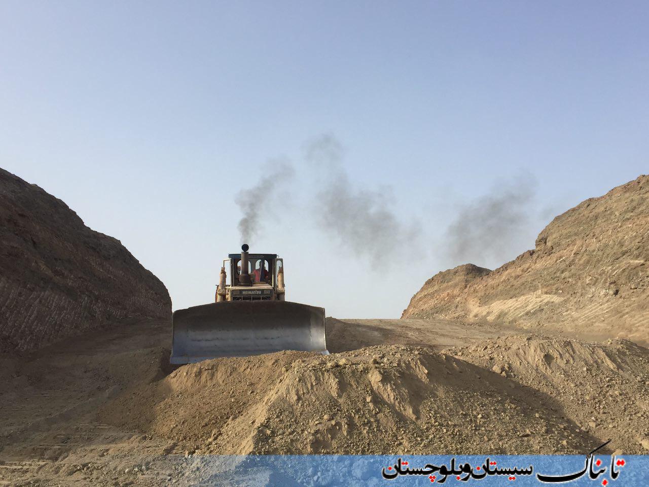 گزارش تصویری: خط لوله گاز ایرانشهر به چابهار