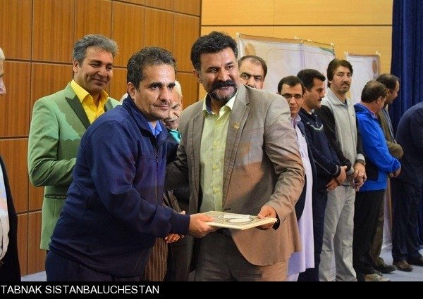 فرش قرمز اداره کل ورزش سیستان و بلوچستان برای نخبگان ورزش سیستان